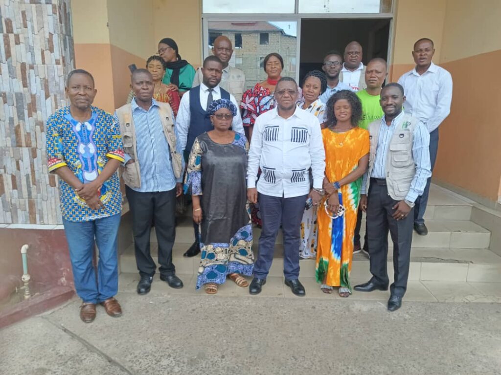 Les membres et partenaires de Health For Prisoners réunis en RDC